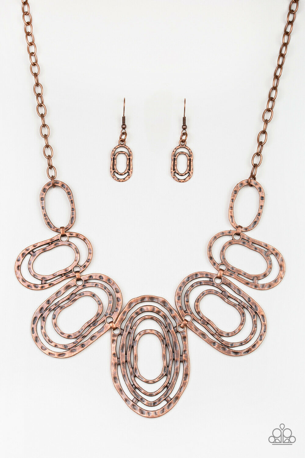 Empress Impression - Copper Necklace