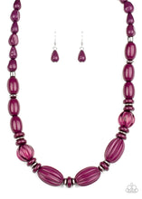 Load image into Gallery viewer, High Alert - Purple Necklace
