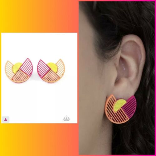 It's Just An Expression -PINK Earring
