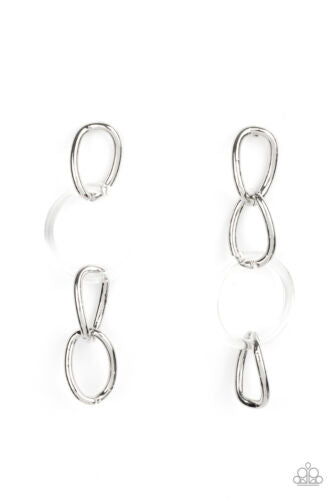 Talk In Circles -WHITE   Earring