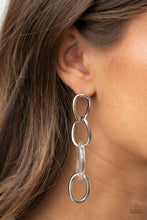 Load image into Gallery viewer, Talk In Circles -WHITE   Earring
