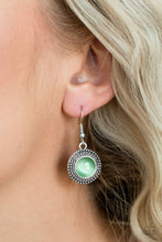 Load image into Gallery viewer, TIME TO GLOW UP - GREEN EARRINGS
