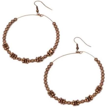 Simple Synchrony - Copper Earring