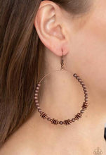 Load image into Gallery viewer, Simple Synchrony - Copper Earring
