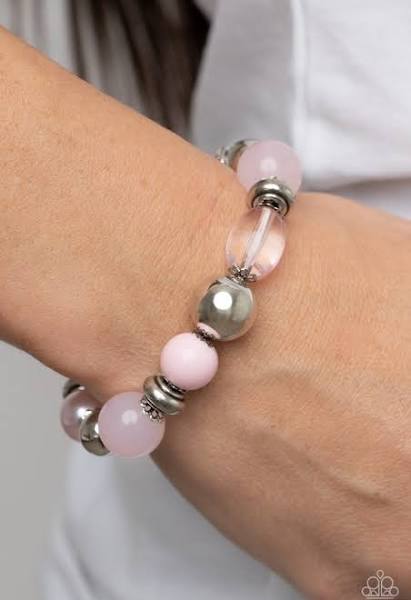 Total Takeover - Pink  Bracelet
