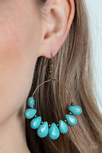 Load image into Gallery viewer, Canyon Quarry - BRASS Earring
