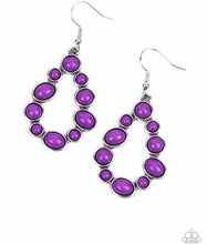 Load image into Gallery viewer, Popular Party  -Purple  Earring
