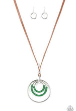 Load image into Gallery viewer, Hypnotic Happenings  - Green Necklace
