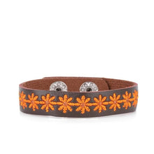 Load image into Gallery viewer, Wildflower Wayfarer  -Orange  Bracelet
