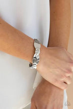 Load image into Gallery viewer, Absolutely Applique  -Silver  Bracelet
