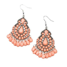 Load image into Gallery viewer, Persian Posh -ORANGE  Earring
