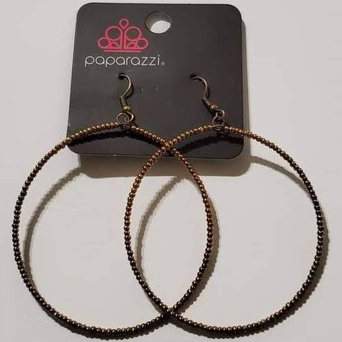 Basically Beaded  - BRASS Earring