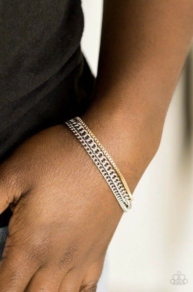 Industiral Icon- Silver  Bracelet