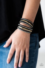 Load image into Gallery viewer, Rockstar Attitude -  Black Bracelet
