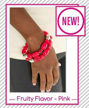 Load image into Gallery viewer, FRUITY FLAVOR - PINK BRACELET
